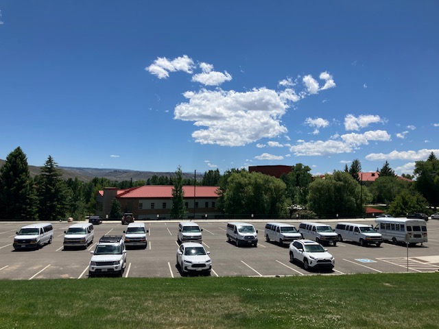 Action Rent A Car vehicle lot — Grand Junction, Colorado
